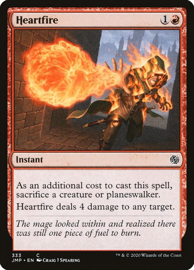 Heartfire 333 card from Jumpstart