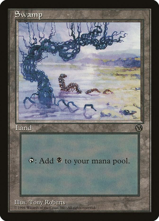 Swamp (1996) card from Arena Promos
