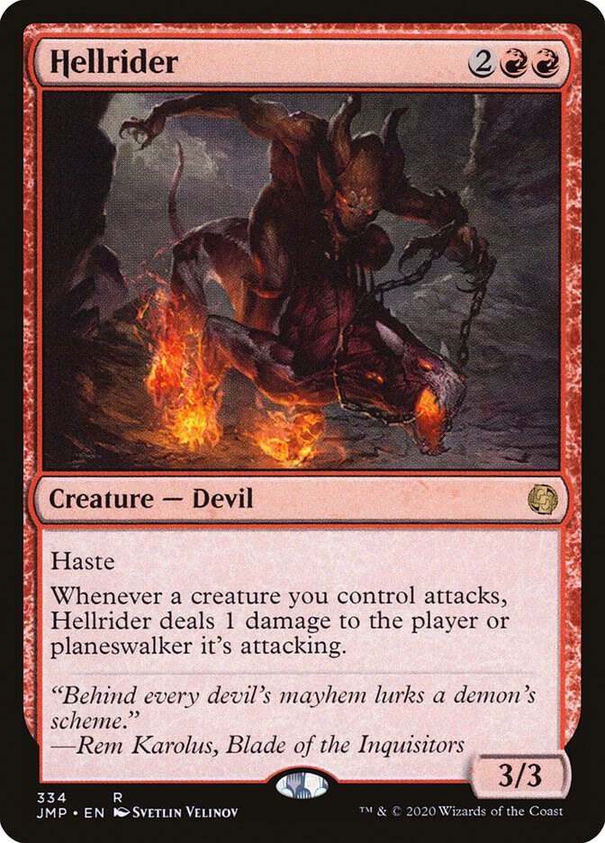 Hellrider 334 card from Jumpstart