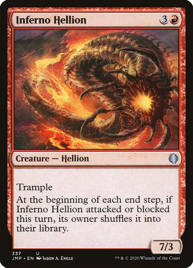 Inferno Hellion 337 card from Jumpstart
