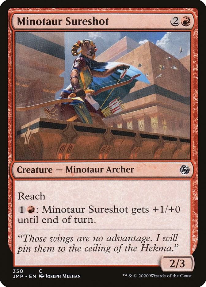 Minotaur Sureshot 350 card from Jumpstart