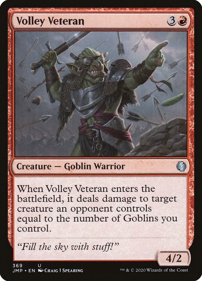 Volley Veteran 369 card from Jumpstart