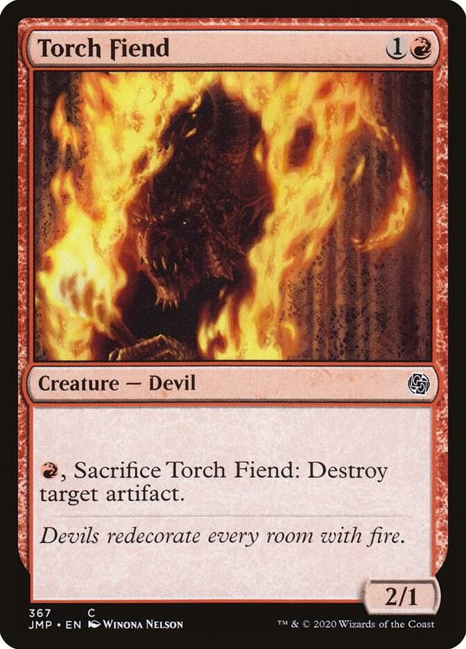 Torch Fiend 367 card from Jumpstart