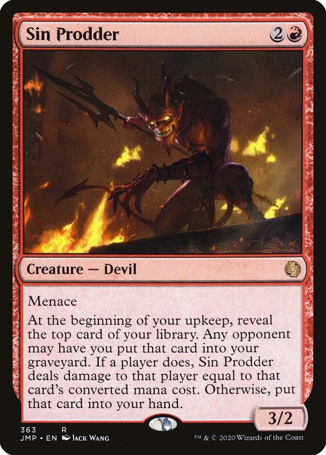 Sin Prodder 363 card from Jumpstart