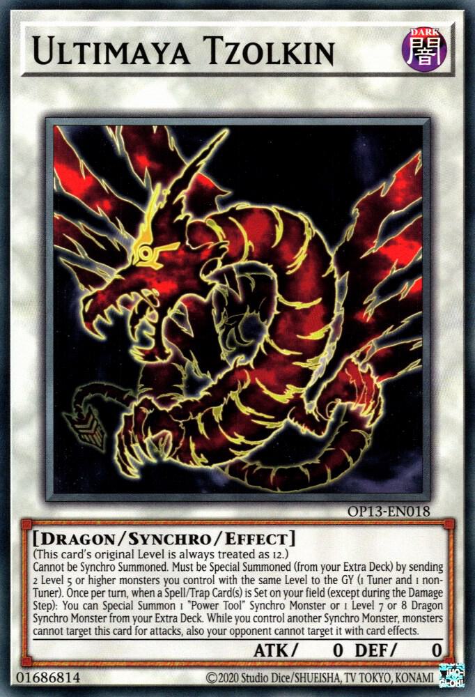 Ultimaya Tzolkin OP13-EN018 card from OTS Tournament Pack 13