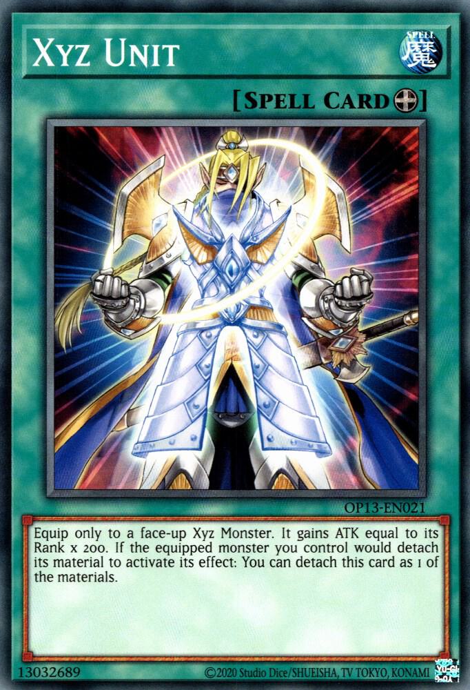 Xyz Unit OP13-EN021 card from OTS Tournament Pack 13