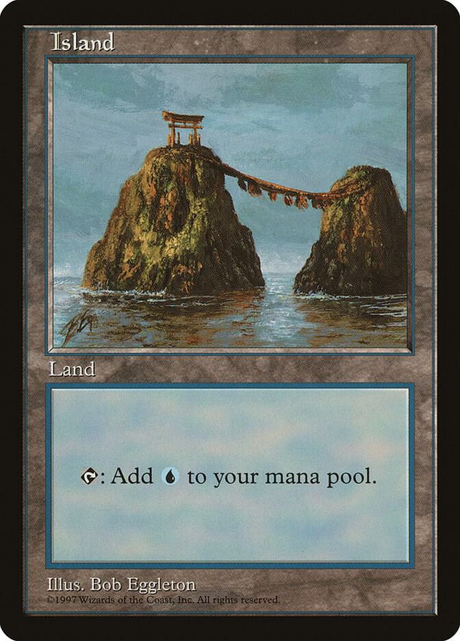 Island - Blue Pack (Eggleton) card from APAC Lands