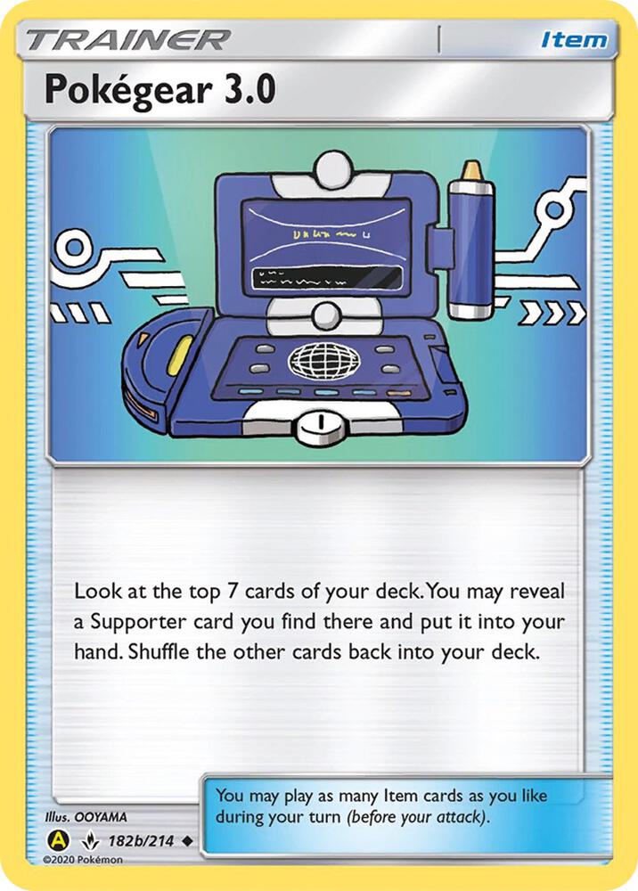Pokegear 3.0 182b/214 card from Alternate Art Promos
