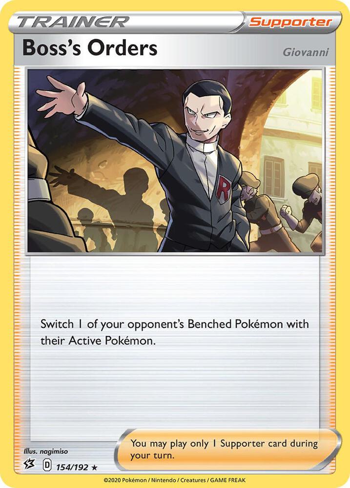 Boss's Orders 154/192 card from Deck Exclusives