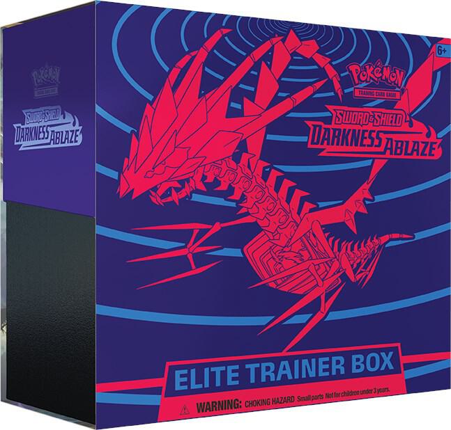 Darkness Ablaze Elite Trainer Box card from SWSH03: Darkness Ablaze