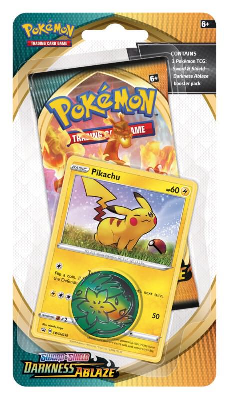 Darkness Ablaze Single Pack Blister [Pikachu] card from SWSH03: Darkness Ablaze