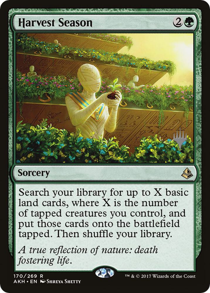 Harvest Season 170 card from Promo Pack: Core Set 2021