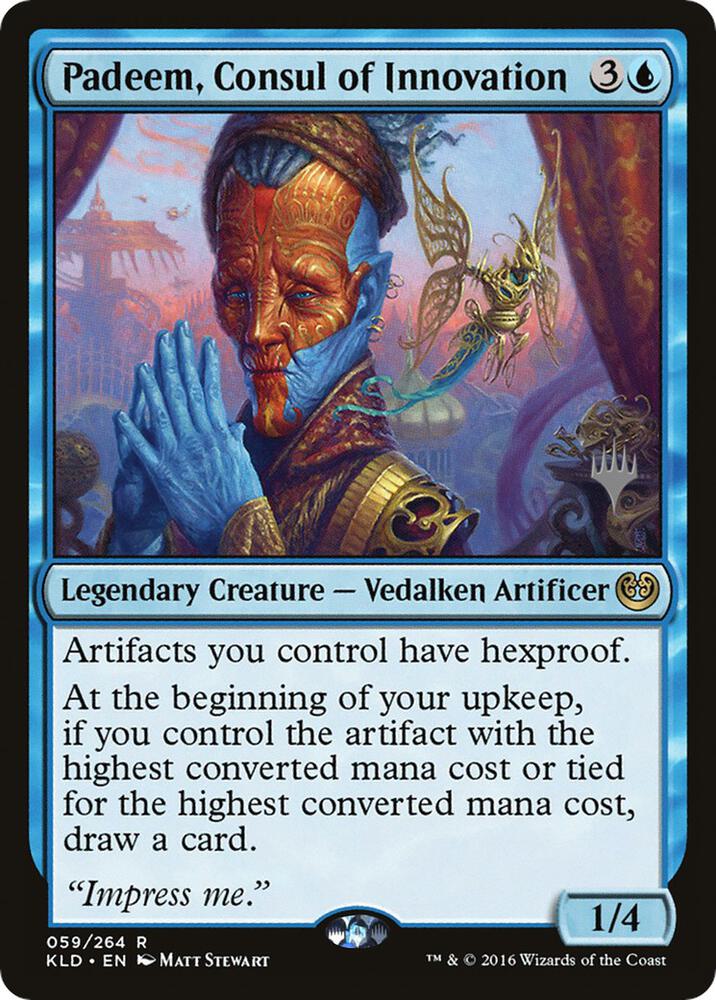 Padeem, Consul of Innovation 59 card from Promo Pack: Core Set 2021