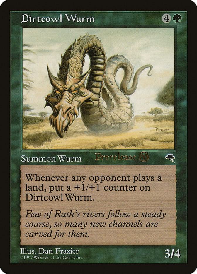 Dirtcowl Wurm 1 card from Prerelease Cards