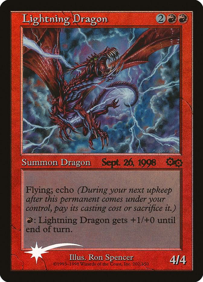 Lightning Dragon 4 card from Prerelease Cards