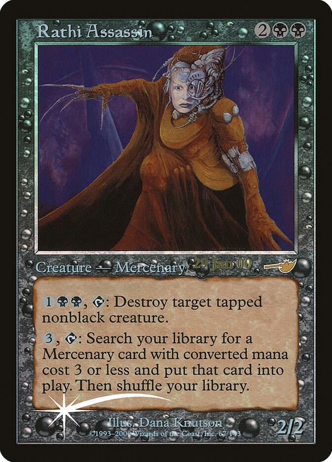 Rathi Assassin 67 card from Prerelease Cards
