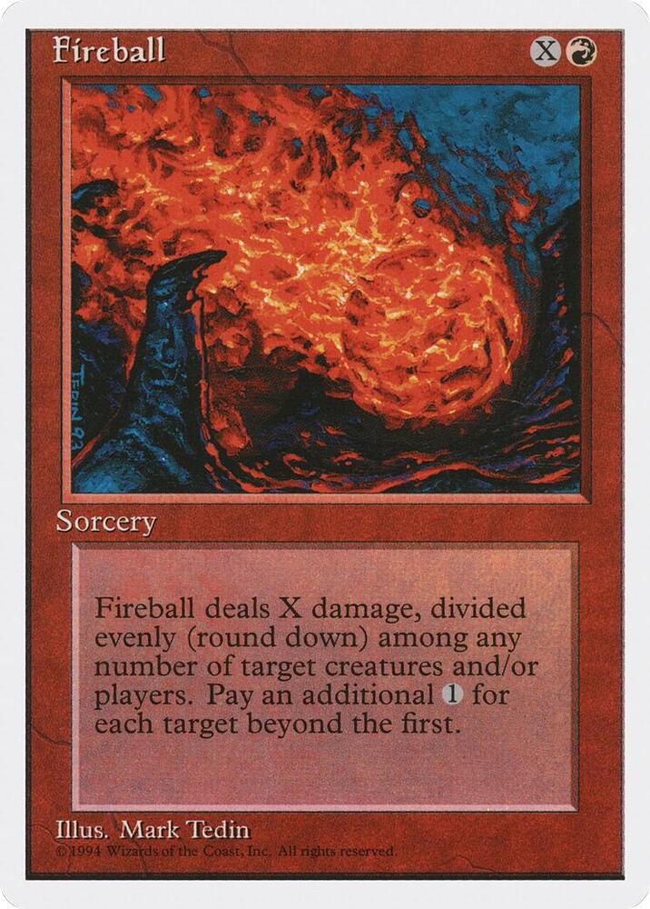 Fireball card from Media Promos