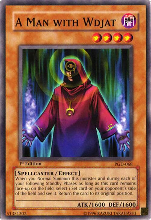 A Man with Wdjat PGD-068 card from Pharaonic Guardian