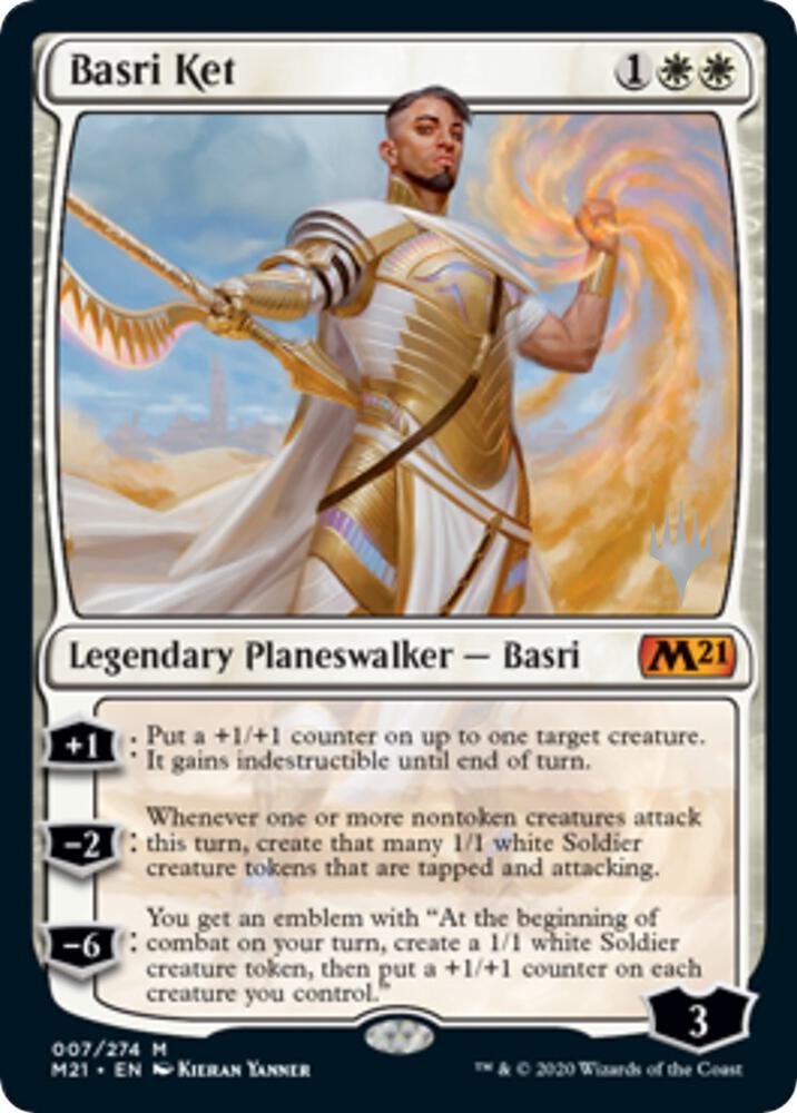 Basri Ket 7 card from Promo Pack: Core Set 2021