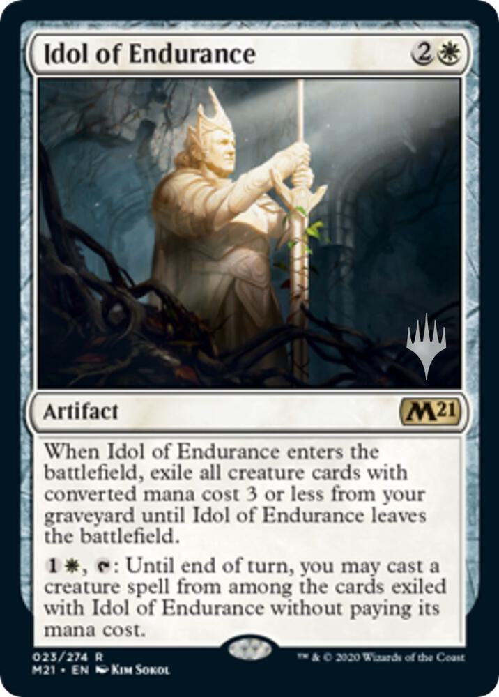 Idol of Endurance 23 card from Promo Pack: Core Set 2021