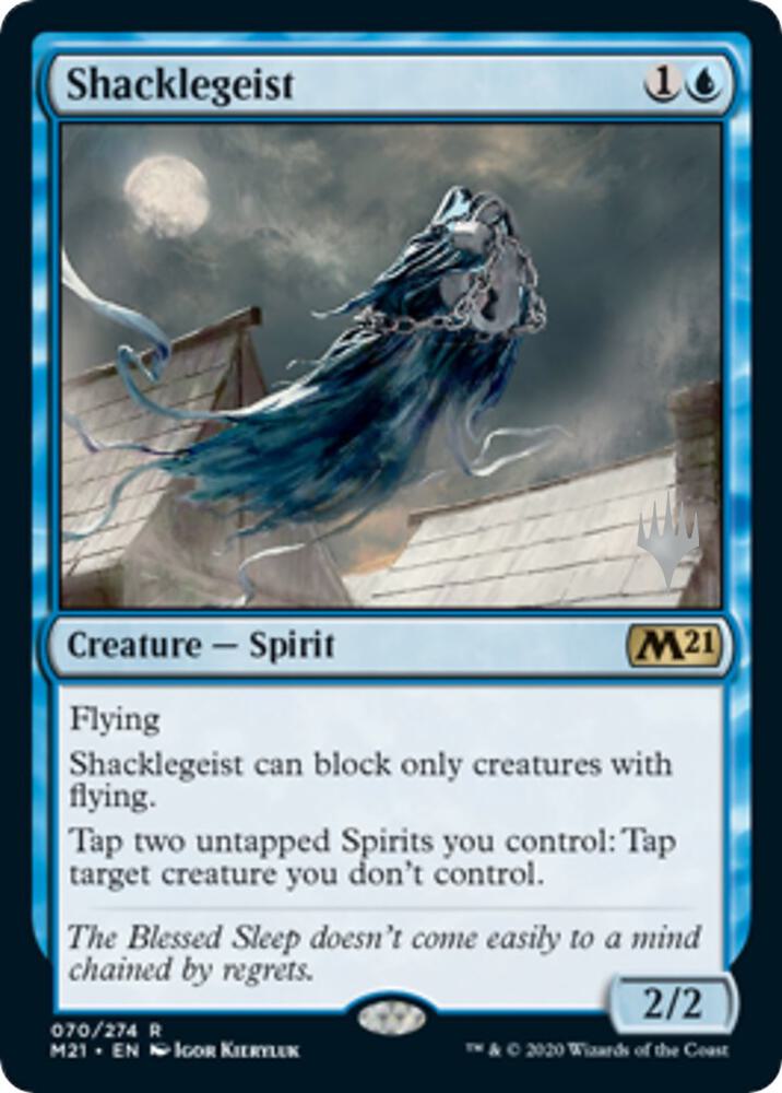 Shacklegeist 70 card from Promo Pack: Core Set 2021