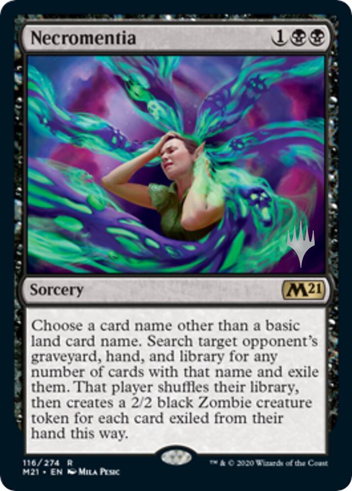 Necromentia 116 card from Promo Pack: Core Set 2021