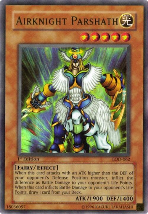 Airknight Parshath LOD-062 card from Legacy of Darkness