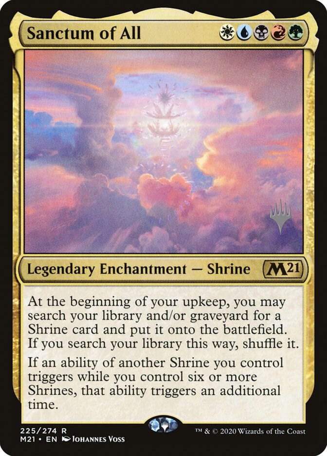 Sanctum of All 225 card from Promo Pack: Core Set 2021