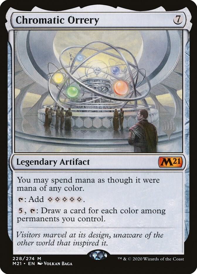 Chromatic Orrery 228 card from Promo Pack: Core Set 2021