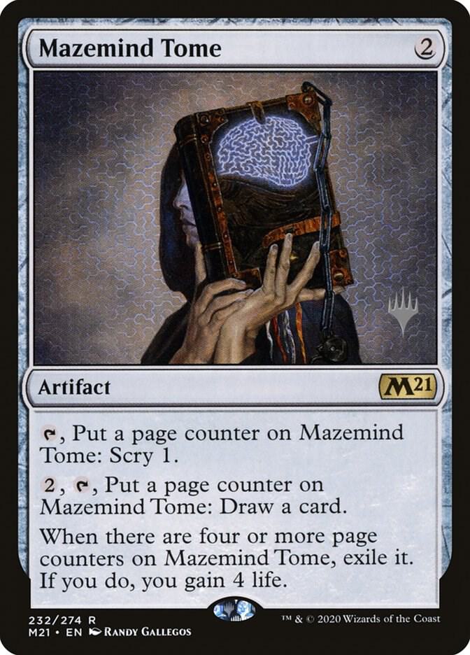 Mazemind Tome 232 card from Promo Pack: Core Set 2021