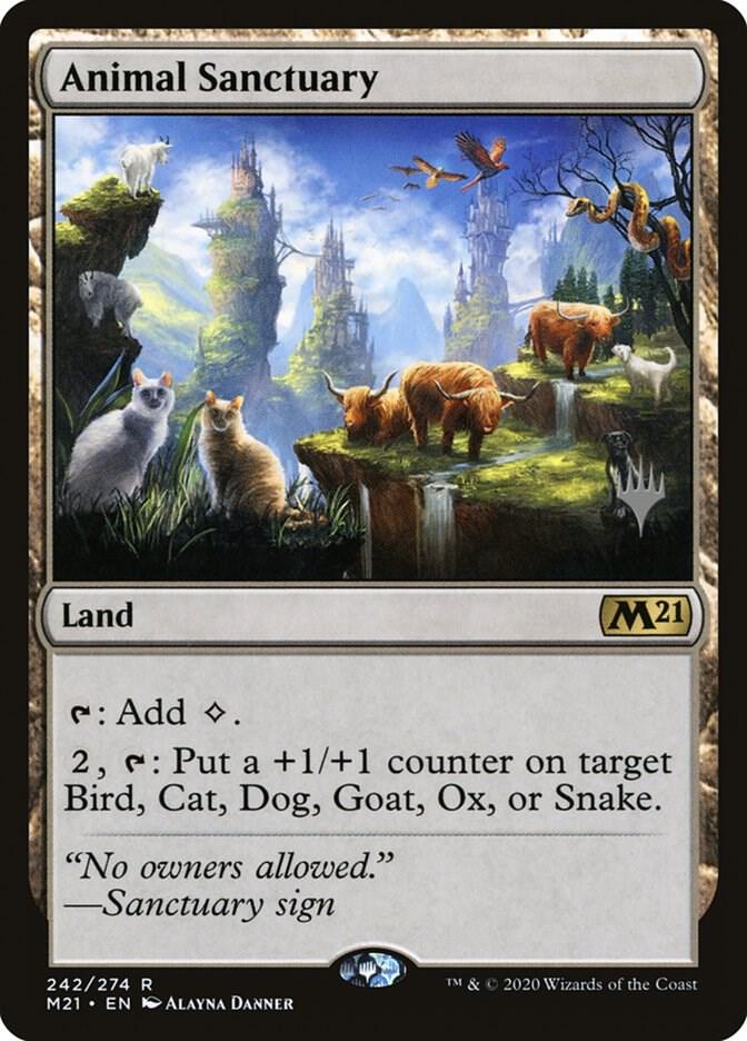 Animal Sanctuary 242 card from Promo Pack: Core Set 2021