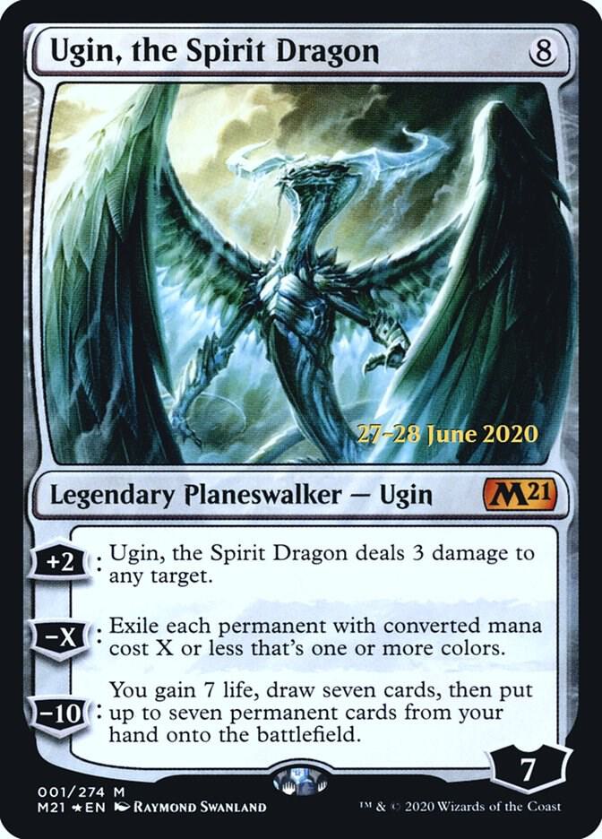 Ugin, the Spirit Dragon 1 card from Prerelease Cards