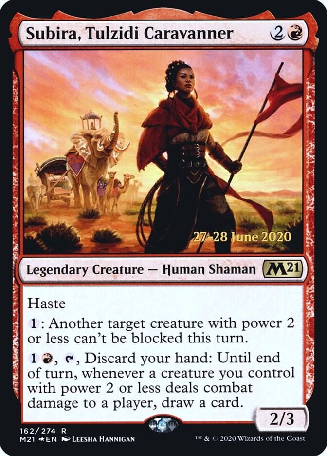 Subira, Tulzidi Caravanner 162 card from Prerelease Cards
