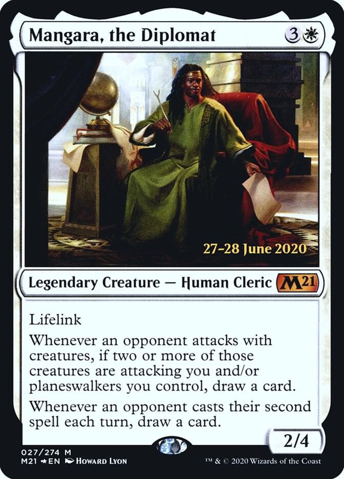 Mangara, the Diplomat 27 card from Prerelease Cards