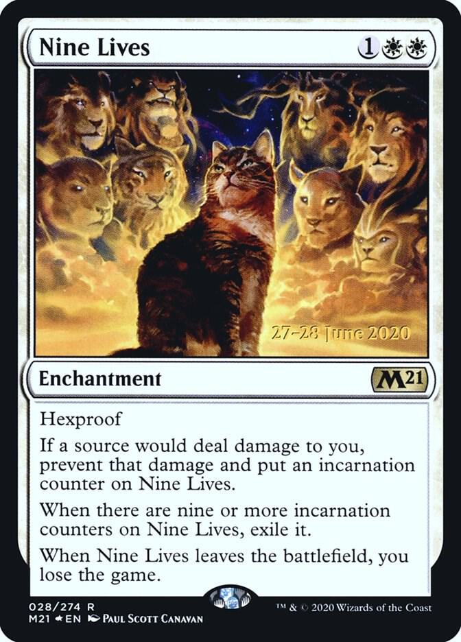Nine Lives 28 card from Prerelease Cards