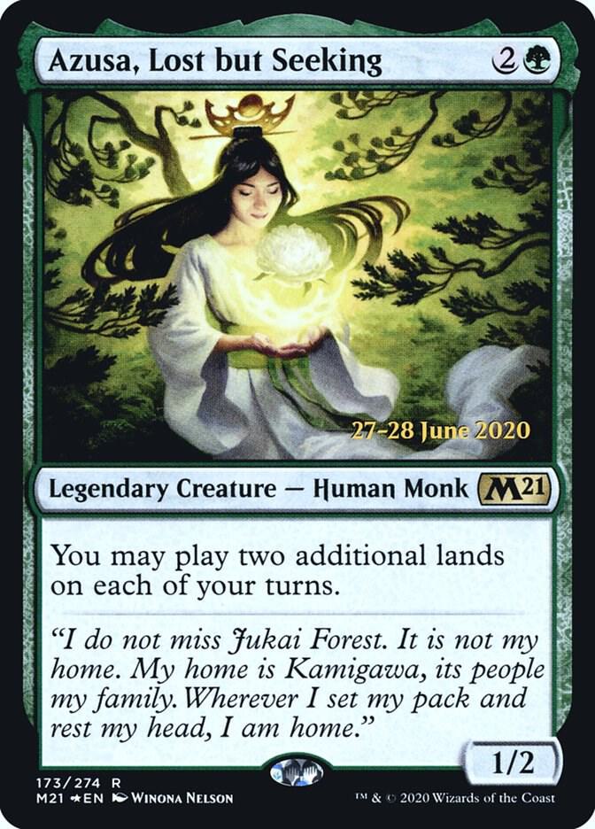 Azusa, Lost but Seeking 173 card from Prerelease Cards