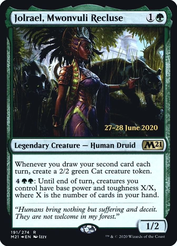 Jolrael, Mwonvuli Recluse 191 card from Prerelease Cards