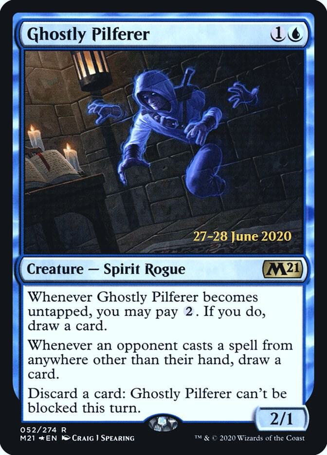 Ghostly Pilferer 52 card from Prerelease Cards