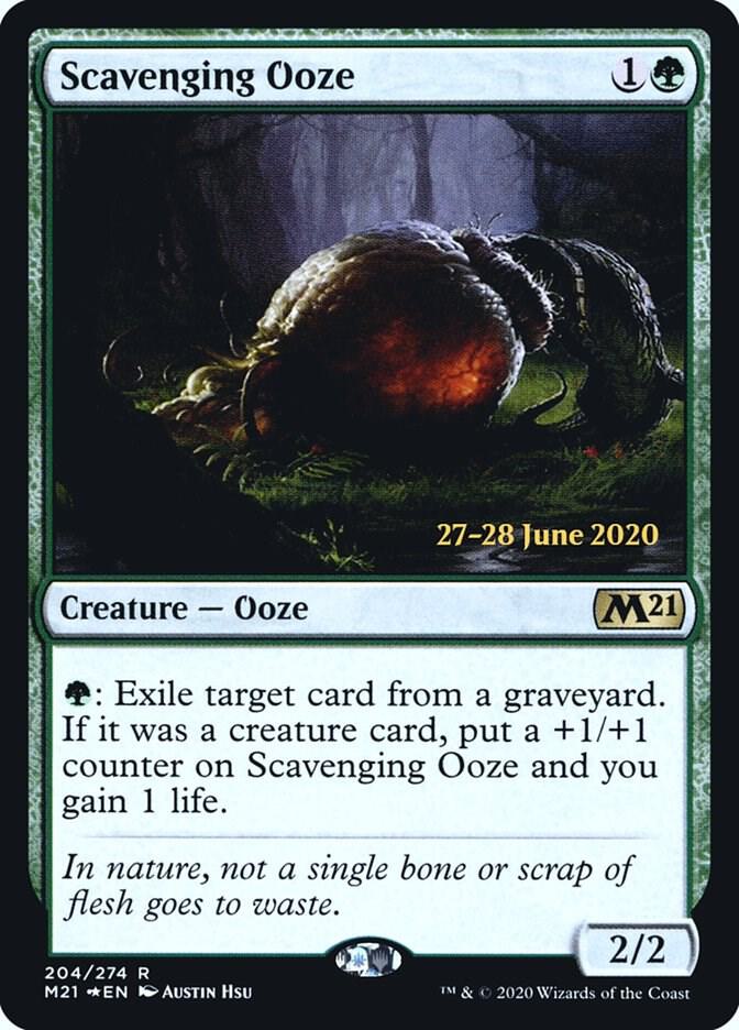 Scavenging Ooze (M21) 204 card from Prerelease Cards