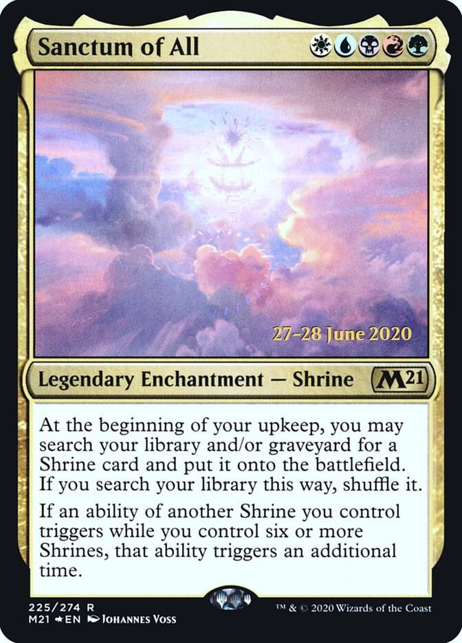 Sanctum of All 225 card from Prerelease Cards