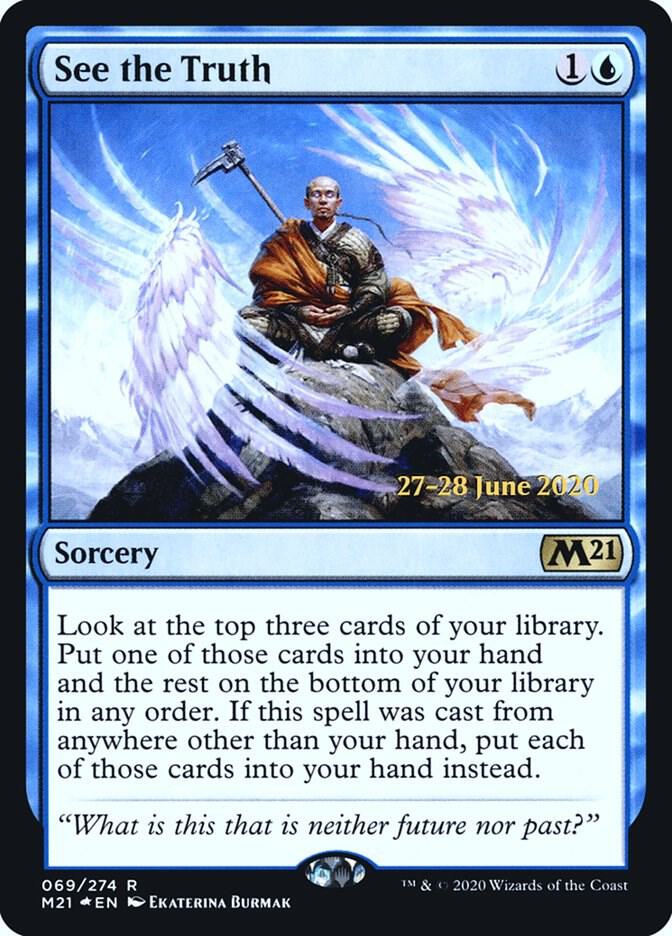See the Truth 69 card from Prerelease Cards