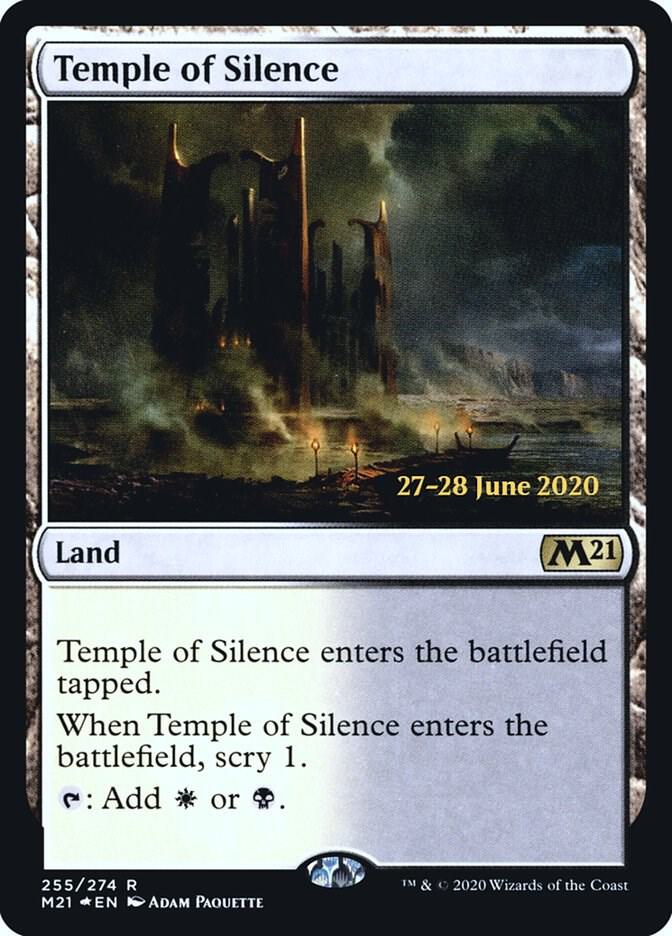 Temple of Silence (M21) 255 card from Prerelease Cards