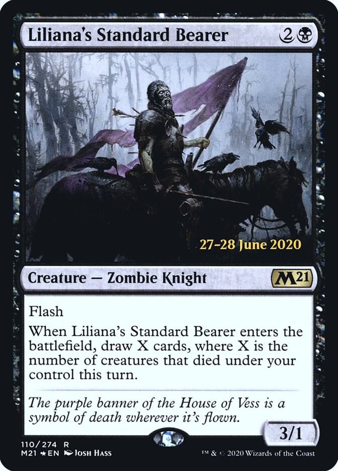 Liliana's Standard Bearer 110 card from Prerelease Cards