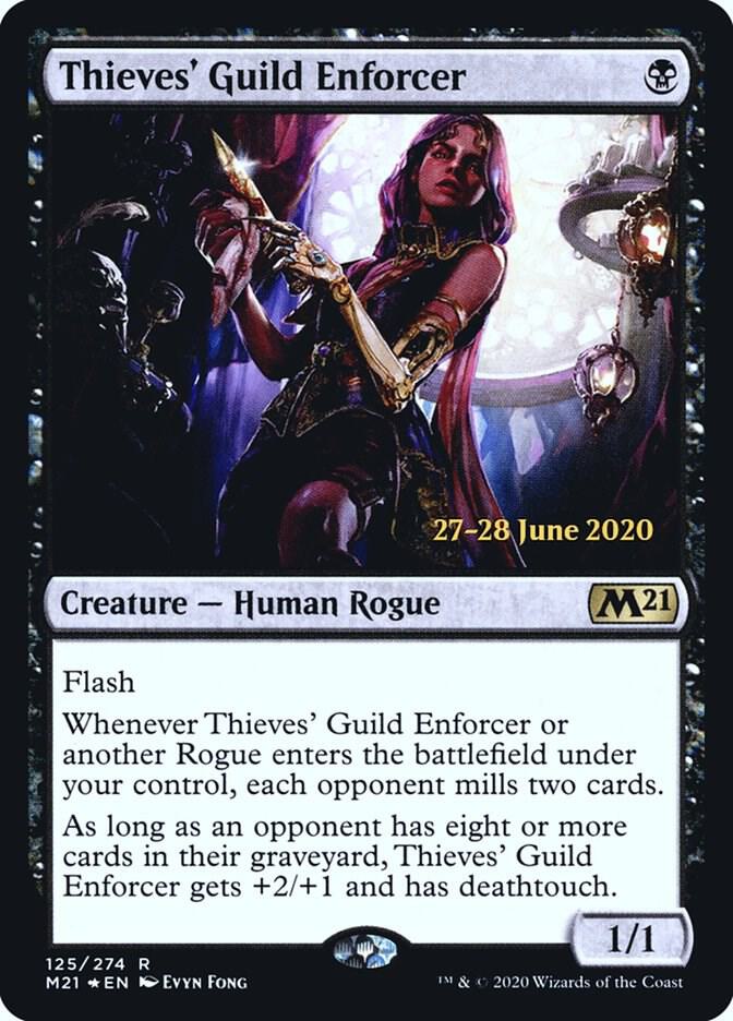 Thieves' Guild Enforcer 125 card from Prerelease Cards