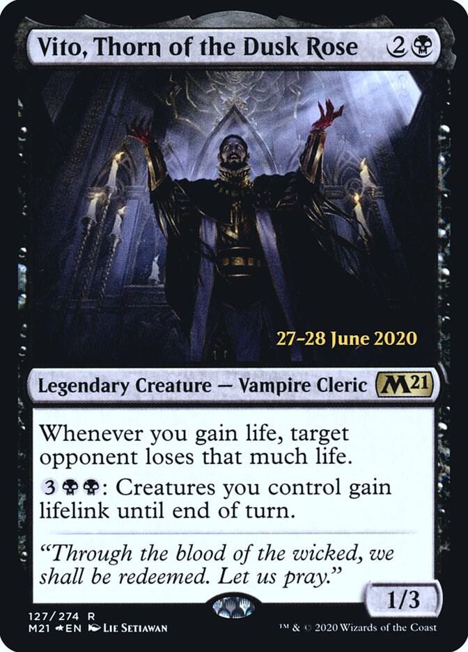 Vito, Thorn of the Dusk Rose 127 card from Prerelease Cards