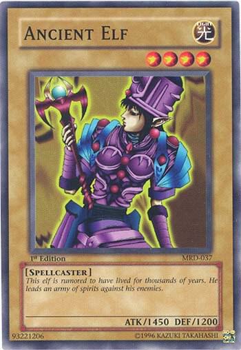 Ancient Elf MRD-037 card from Metal Raiders