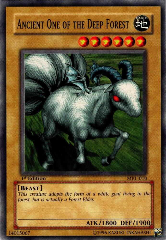 Ancient One of the Deep Forest MRL-018 card from Magic Ruler