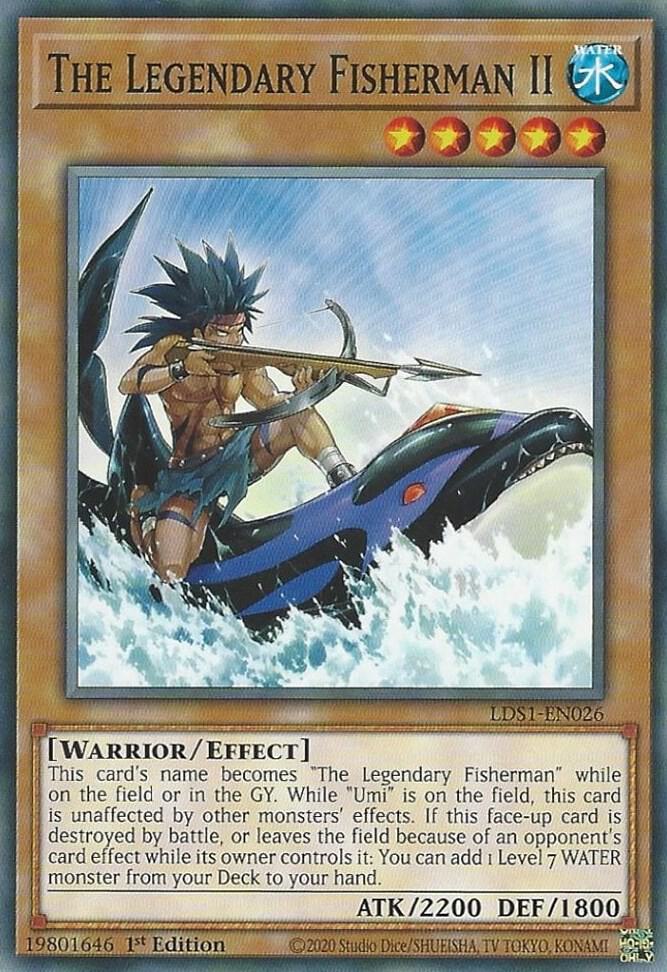 The Legendary Fisherman II LDS1-EN026 card from Legendary Duelists: Season 1