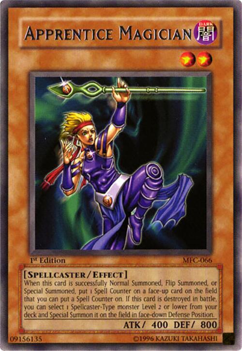Apprentice Magician MFC-066 card from Magician's Force