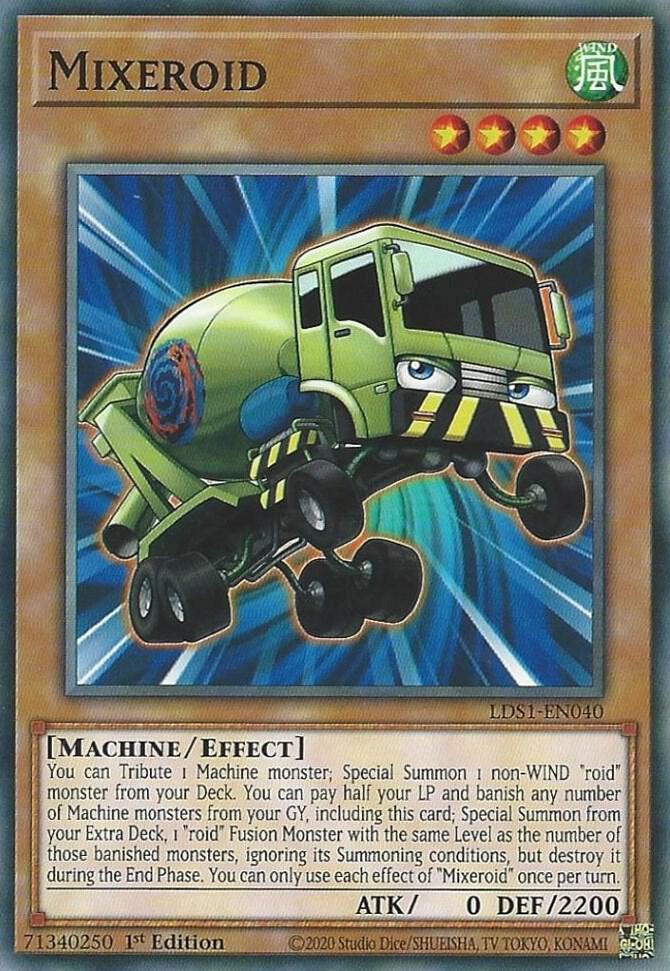 Mixeroid LDS1-EN040 card from Legendary Duelists: Season 1